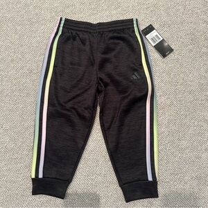*NWT* Adidas Toddler Girl 3-Stripe Gradient Joggers